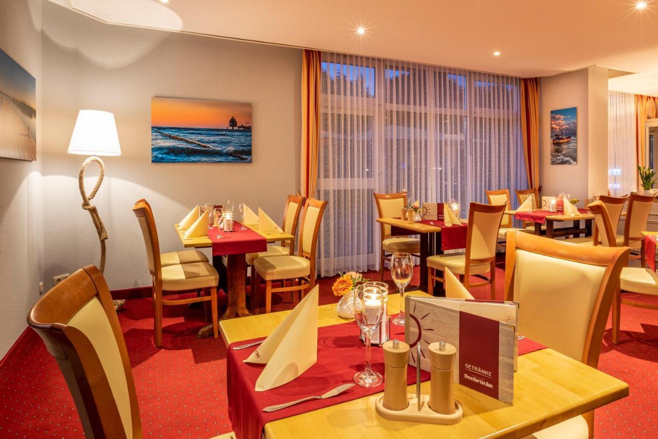 Hotel & Restaurant Seebruecke Zingst Dış mekan fotoğraf