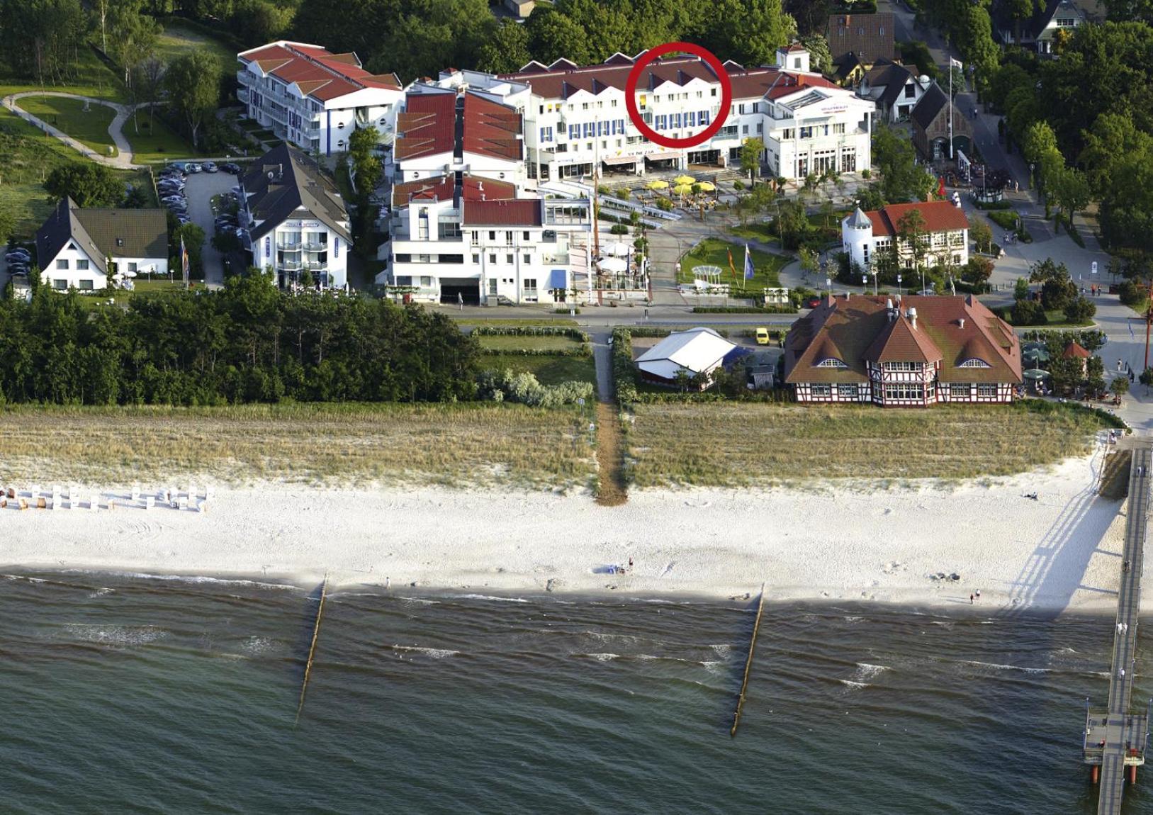 Hotel & Restaurant Seebruecke Zingst Oda fotoğraf